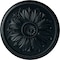 Ekena Millwork Kaya Ceiling Medallion (Fits Canopies up to 5 1/4"), Hand-Painted Night Shade, 23 5/8"OD x 1 1/2"P CM23KANSF - alternate 1